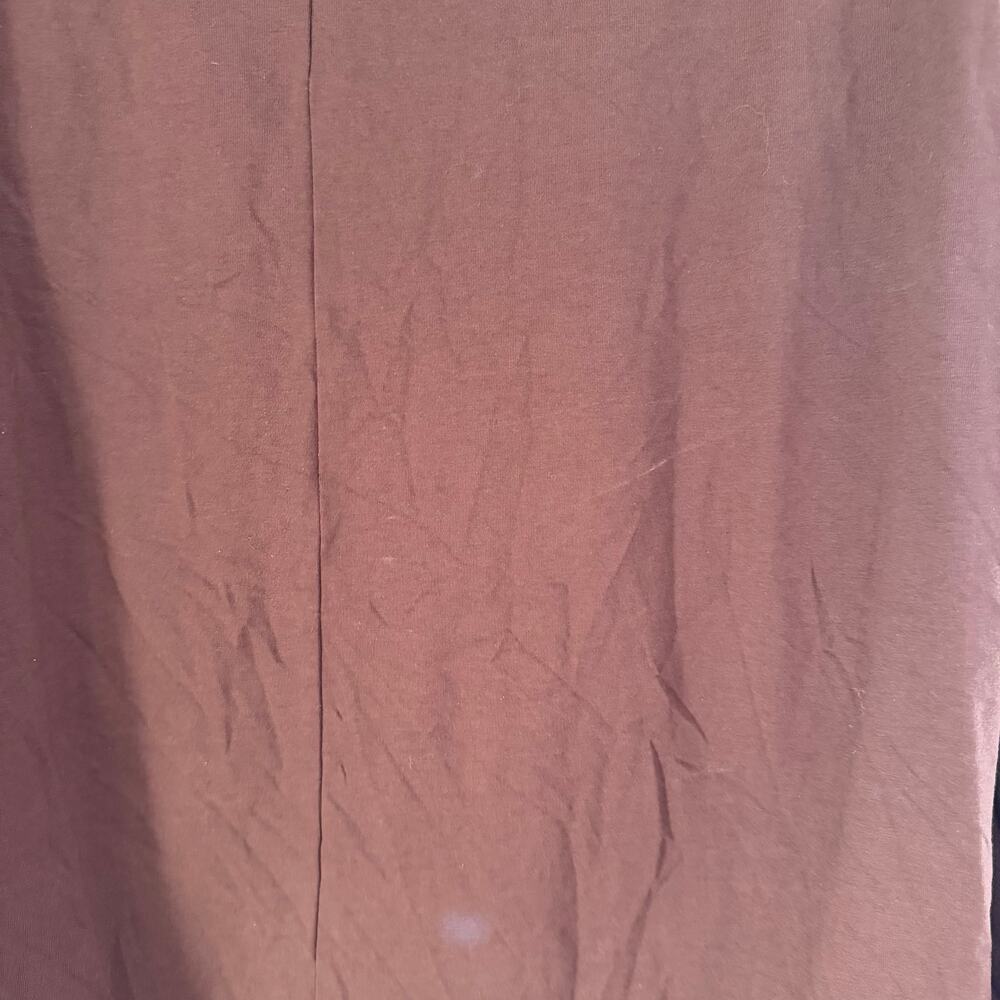 Universal Standard Bat Wing Poncho Style Top Cotton Blend Brown Size Large - Picture 9 of 9